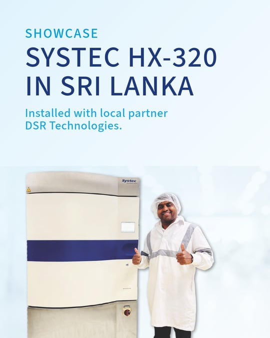 Installazione di un Systec HX-320 in Sri Lanka