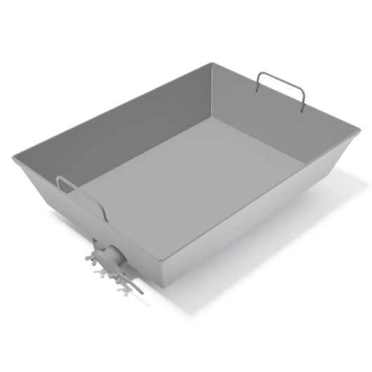 Accessori per autoclave: vassoio in acciaio inox Easy Load