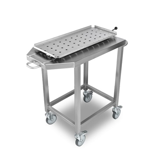 Accessori per autoclavi: Carrello di trasporto