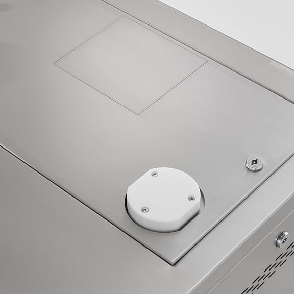 Filtrazione dell'aria di scarico nell'autoclave per la sterilizzazione di sostanze pericolose