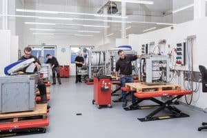 Allestiti nuovi banchi di prova per autoclavi
