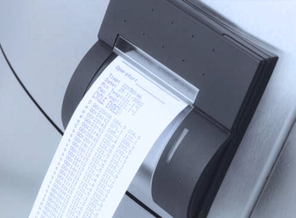 Systec media preparation: stampante integrata per la documentazione del processo di produzione dei terreni di coltura